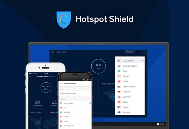 Các tính năng chính của Hotspot Shield